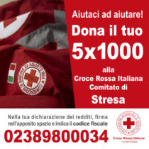 5 x 1000 alla Croce Rossa Comitato di Stresa